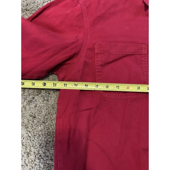 CAROLINA BLUES Button Front Shirt Logo Casual Preppy Basic Western Sz 16W READ - Picture 7 of 8